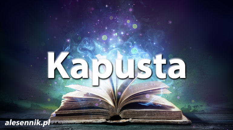 Sennik Kapusta - alesennik.pl - Znaczenie snów