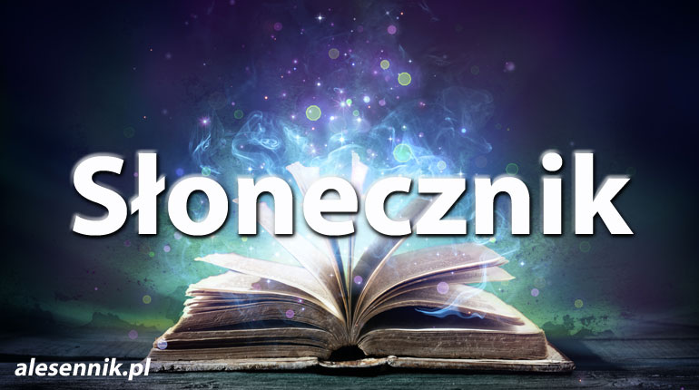 Sennik Słonecznik - alesennik.pl - Znaczenie snów
